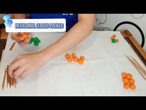 3d Model of the DIFFERENT UNIT CELLS (simple cubic, FCC, BCC, & hexagonal close packed)