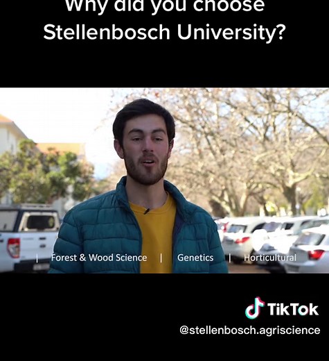 AgriSciences at Stellenbosch on TikTok