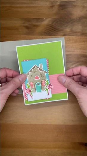 Stampin' Up! Sweet Gingerbread Christmas Card