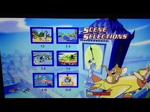 Tom And Jerry The Fast And The Furry DVD Menu Walkthrough