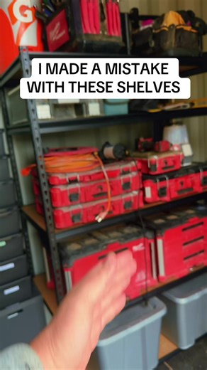 Garage shelving solution