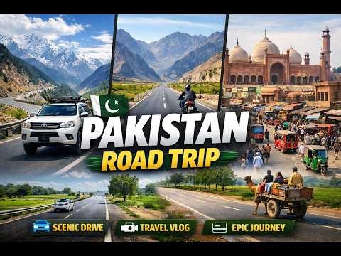 Exploring the Beautiful Roads of Pakistan | Long Road Trip Adventure 🇵🇰 - 8