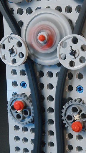 Weird Chain Drive Mechanism #engineering #afol #drengine #mechanic | Dr. Engine