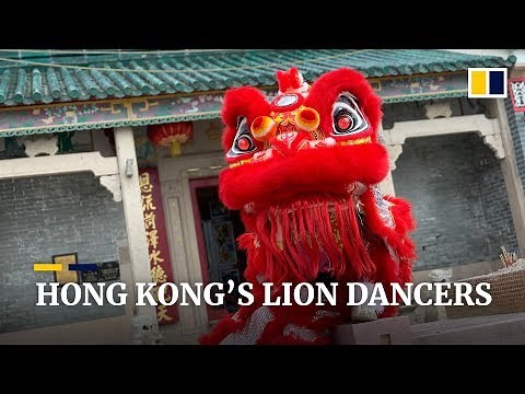 Lion dancing: good wishes for the Chinese New Year