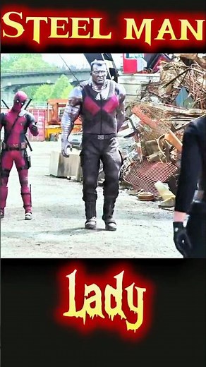 Colossus vs Angel Dust 💥 Brutal Showdown | Deadpool Epic Fight Scene #shorts #deadpool #avengers