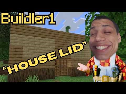 Tyler1 Builds his First House in Hardcore Minecraft
