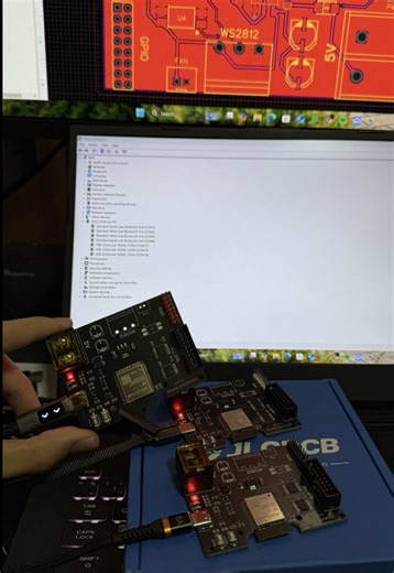 ยาววๆไปป “S3-LED MATRIX DISPLAY ”🔥🤙🏼#electronics #เทรนวันนี้ #esp32 #esp32project #งานdiy