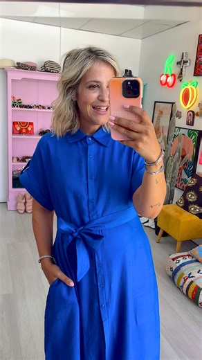 Ladies, if you missed the LIVE we need to let you know that our ALL-TIME fave Luca Dress now comes in this epic Cobalt Blue✨ 💙⚡️ A shape you gals know and love, shop sizes S through to XL online now #shestreet | SHE STREET