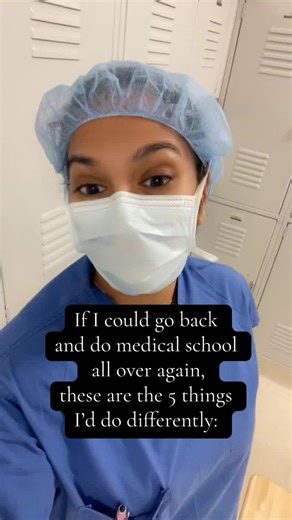 Read caption below 👇 1. Integrate Step 1 study while studying for class exams: Is it hard? yes, but it would have saved me a lot of time during dedicated. 2. Start using Youtube as a resource earlier: Dirty Medicine and ninjanerd were my savior- I wish I had used them so much earlier! 3. Take breaks in between studying is a strength: it takes more dedication to hit the books after breaks. But breaks are necessary to slow the burn out 4. Start active recall strategies ASAP: I didn’t utulize flas