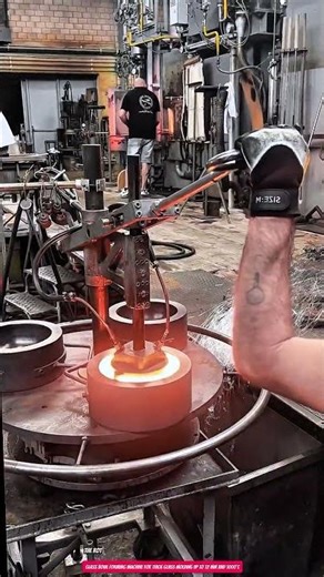 Glass Bowl Forming Machine for Thick Glass Molding up to 12 mm and 1000°C