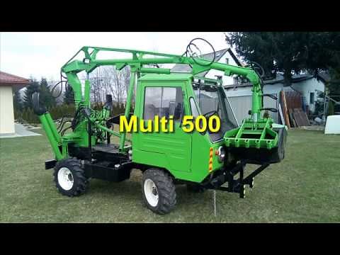 Multicar M25 + UNHZ 500 = výroba MULTI 500