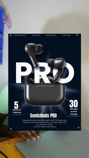 Design a product poster using the free version of canva.What do you think?Save this for later.