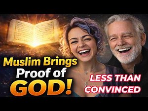Muslim Brings PROOF of his God! Hey, Quit Laughing!