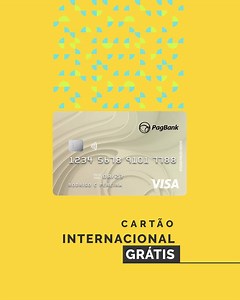 67 reactions · 3 comments | Receba R$ 10 na sua 1a compra a partir de R$ 50 com o Cartão Internacional grátis. Baixe o app e abra sua conta em 3 minutos! | PagBank | Facebook