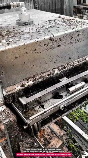 Automatic Honeycomb Frame Washing Machine for Beekeeping up to 200 Frames per Hour