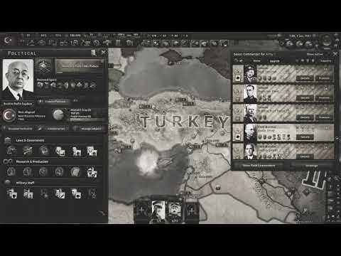 |Hoi4 Historical Speeches mod| The national defense (with music). Refik Saydam