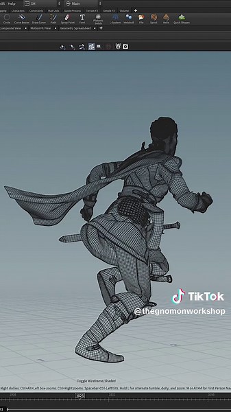 Dynamic Cloth Simulation Techniques by Salah Hussein