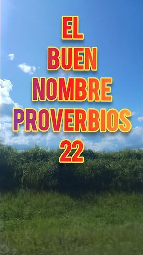 ¿Sabías Esto? Del Buen Nombre!