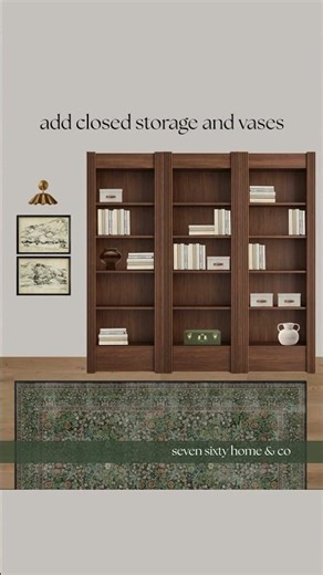 How to Style a Bookcase Without Feeling Overwhelmed
