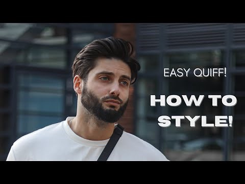 The classic textured Quiff | Mens hairstyle tutorial