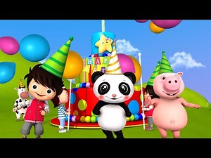 Happy Birthday Song 🎂 Colorful Cake Party in the Forest! | 👼Little Baby Bum - Preschool Playhouse