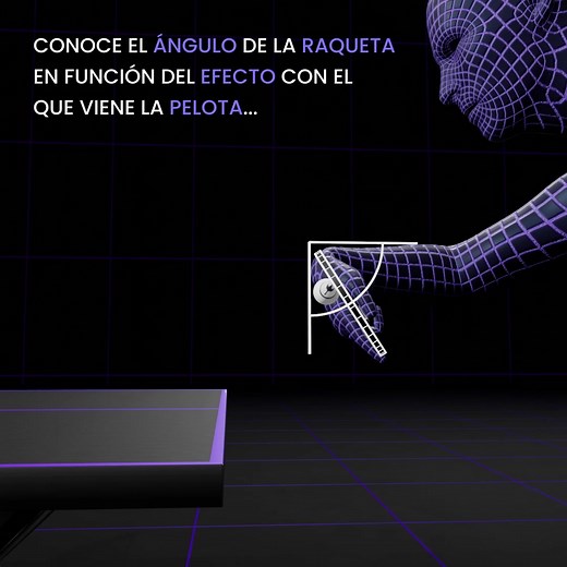 Ajuste del Ángulo de la Raqueta en Tenis de Mesa