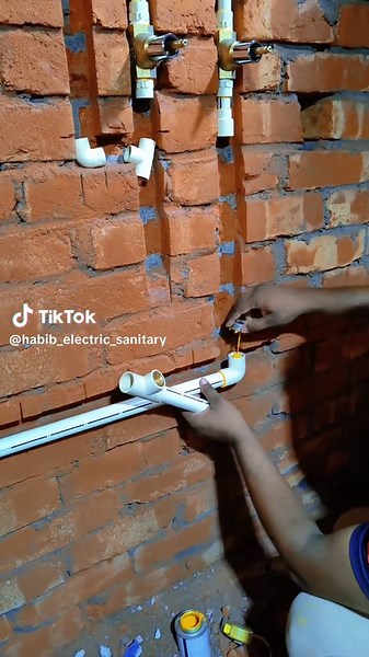 Bathroom Wiring with CPVC Fittings - Part 1