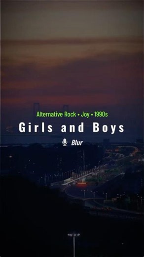 Girls and Boys Lyrics – Blur | Feel Good | Alternative Rock | 90s Classic | Sing Along