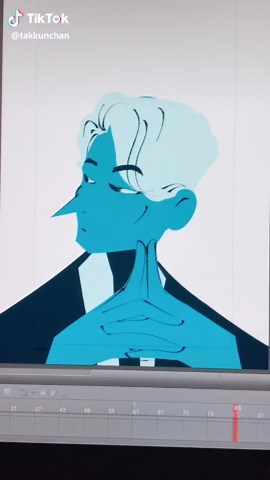 a bloo one -///3///- #loreolympus #fanart #animation