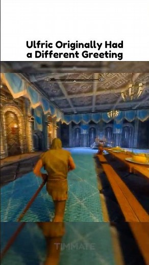 Ulfric Originally Had a Different Greeting - Skyrim