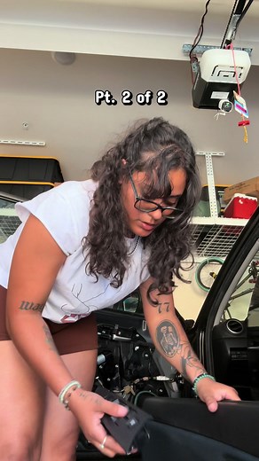 Big Girl Lesbian Fixes Car (Part 2)