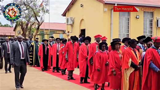 58K views · 688 reactions | The academic procession making its way to the main arena at GZU's 19th graduation ceremony. : Wallace Ruzvidzo | The Herald-Zimbabwe | Facebook