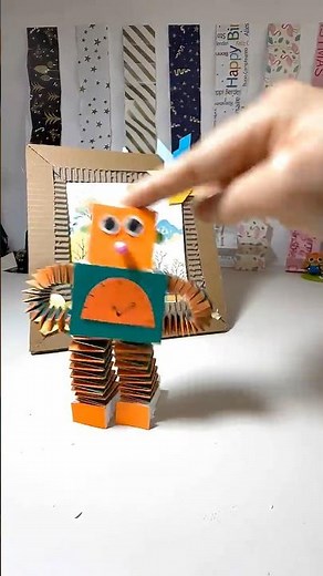 Cute Paper Robot | Origami 🤖