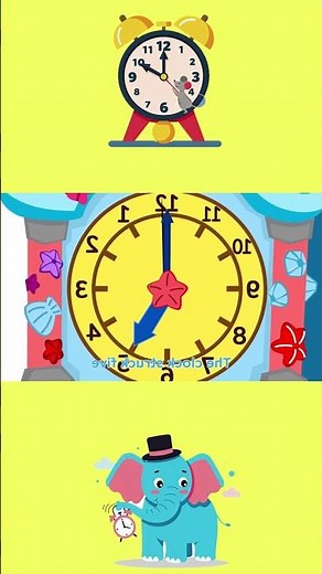 Kids Nursery Rhymes: Hickory Dickory Dock Elephant Edition | Sound Effects Mashup for Preschooler