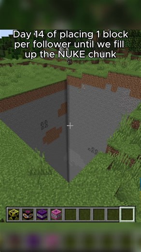 Write your favorite TNT ! Follow to claim your spot in the NUKE chunk ! #minecraft #minecraftmods #tnt #nuke #daily