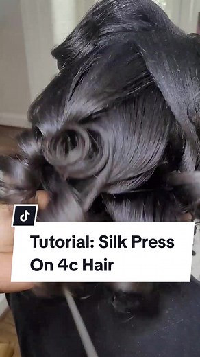 Silk Press Tutorial for 4C Hair: Step-by-Step Guide