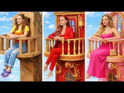 BUDGET vs LUXURY Secret Room That Went Viral! ✨🏠 DIY Bedroom Makeover
