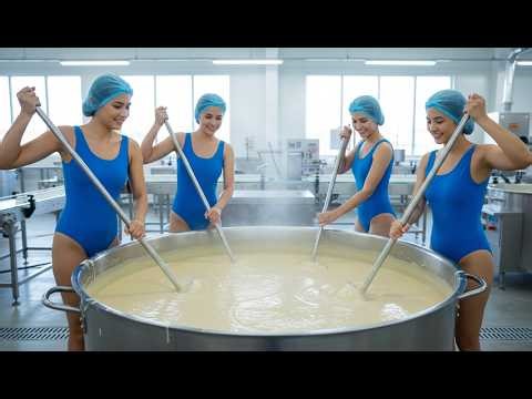 How Condensed Milk Is Made | Inside a Modern Milk Processing Factory | Next Process Pro.