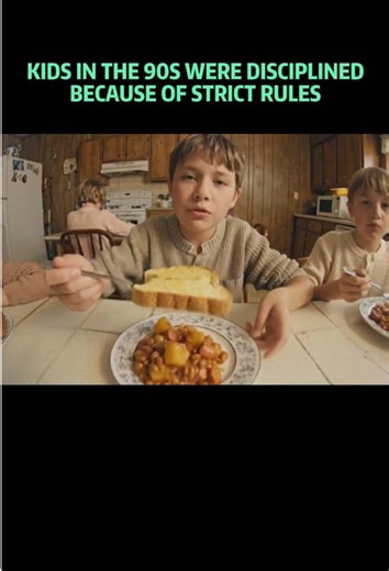 Kids in the 90s were so disciplined because their parents had strict rules. #nostalgia #childhood #90sbaby #90s