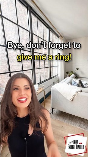 Slang #learnenglish give me a ring, hit me up #englishtips #english