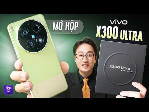 Mở hộp vivo X300 Ultra xách tay vừa về Việt Nam: Loa hay hơn thật? Camera chụp đủ mê không?