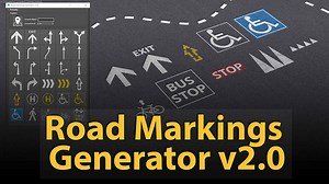 Road Markings Generator v2.0 - updated!
