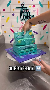 338K views · 810 reactions | THIS BE SATISFYING 朗 #tiggamac #okiedokie #rewind #reverse #inreverse #cake #spongecake #cakevideo #cakedecorator #cakedecorating #satisfying | Tigga Mac | Facebook