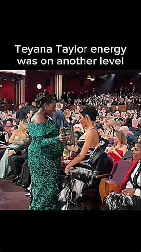 Teyana Taylor energy was awesome in Oscars 2026 #oscar2026