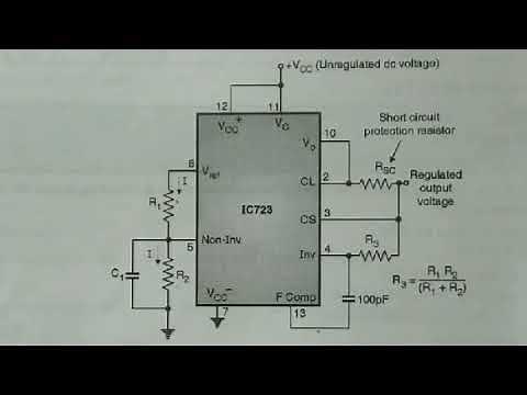 Low Voltage and Low Current Regulator Using IC 723