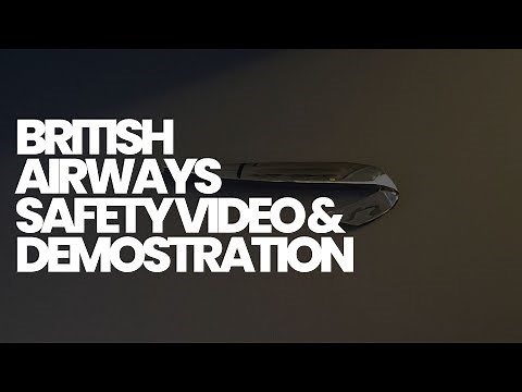 British Airways Safety Video & Demo