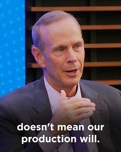 We’re growing our production while spending less. Our CEO, Mike Wirth, recently met with Frederick Kempe, CEO of the Atlantic Council, to discuss our strategy with a focus on capital efficiency. Even higher returns are expected in 2025 as we expand in the Permian Basin and explore the deepwater Gulf of Mexico. ➡ Keep watching here: https://chevron.co/fb-ceo-talks-growing-production | Chevron