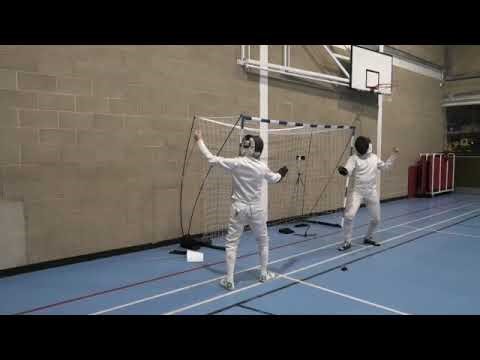 Smallsword fight sequence 2