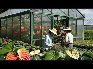 🌿 Anthurium Plant House Vlog | Rare Varieties & Care Tips!