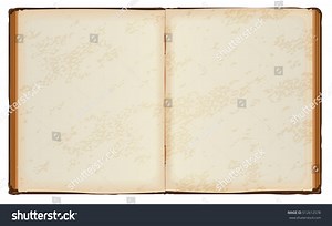 Open Book Old Blank Pages Isolated Stock Vector (Royalty Free) 512612578 | Shutterstock